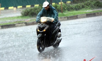 Dự báo thời tiết 22/4: Bắc Bộ mưa dông diện rộng