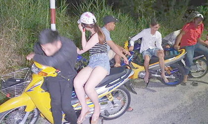 Hàng trăm quái xế gây náo loạn trên tuyến đường Xuyên Á