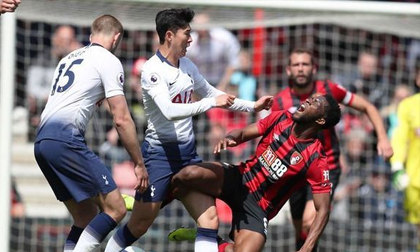 Son Heung Min đánh người, 9 cầu thủ Tottenham thua đau Bournemouth