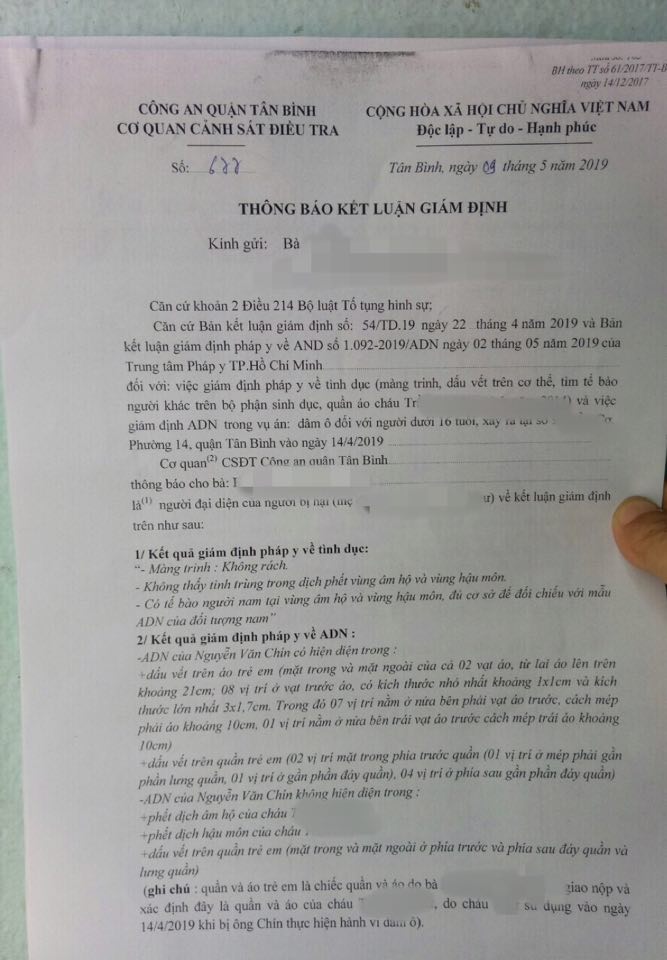be gai 5 tuoi bi xam hai va cau hoi xe long: ‘me oi, chuyen cua con xu sao roi?’ - 1