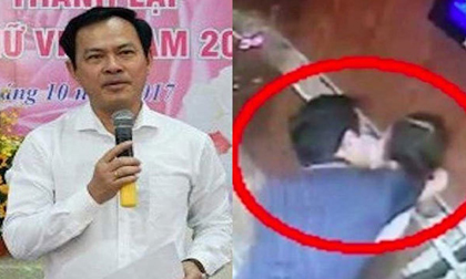 Ông Nguyễn Hữu Linh đến tòa nhận quyết định vụ “nựng” bé gái