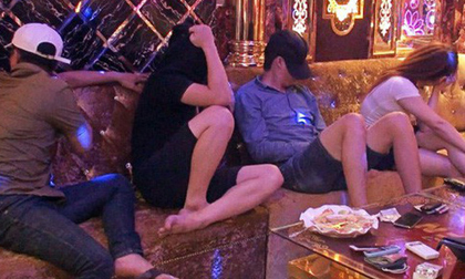 Hàng chục nam nữ thanh niên 'phê' ma túy trong karaoke Sao Biển VIP