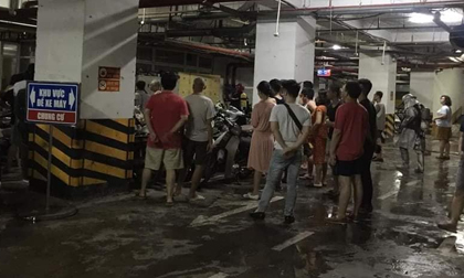 Hà Nội: Cháy ở tầng hầm chung cư Hapulico, người dân bức xúc vì chuông báo không hoạt động