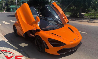 Cường Đô-la cấp tập ra biển cho McLaren 720S 24 tỷ mới tậu