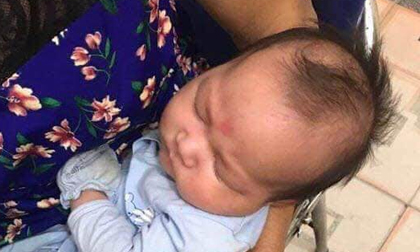 Bé trai bị mẹ bỏ rơi kèm lá thư nhắn nhủ: 'Con đừng hận mẹ. Mẹ cũng đau lòng lắm'