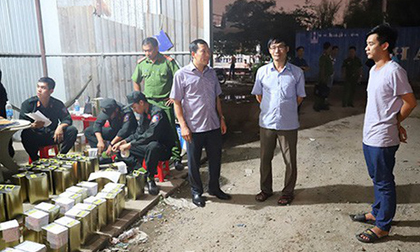 Hành trình phá đường dây sản xuất, buôn bán xăng giả cực lớn