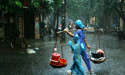 Dự báo thời tiết 14/6, Hà Nội mưa to và dông