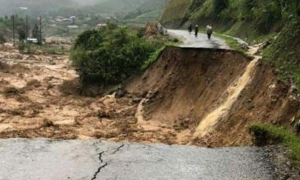 Lai Châu: Đang xác minh một gia đình nghi bị mưa lũ cuốn trôi