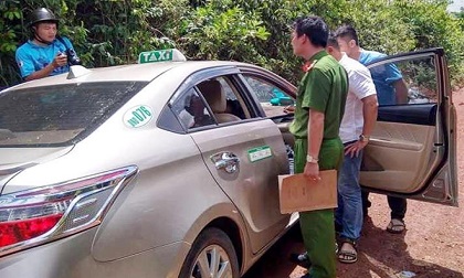 Bắt đối tượng kề dao vào cổ tài xế taxi cướp tài sản