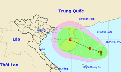 Vùng áp thấp khả năng mạnh thành bão, ảnh hưởng trực tiếp miền Bắc và Trung