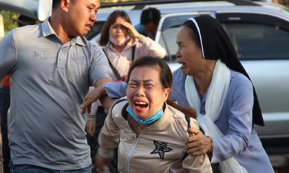 Tiếng khóc xé lòng tiếc thương người phụ nữ tử vong khi tham gia chữa cháy rừng