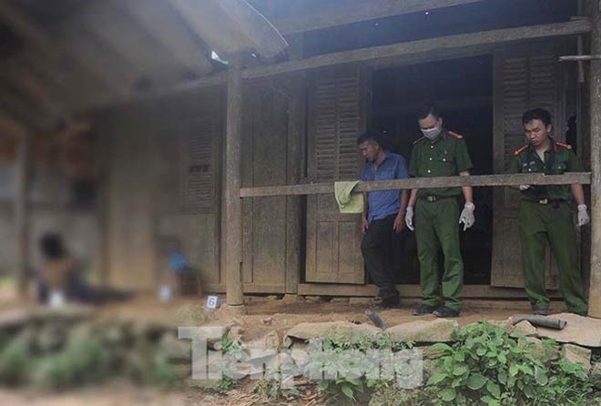 Điều tra vụ người đàn ông chết ngồi trên cổ bị thắt sợi dây thừng - 1