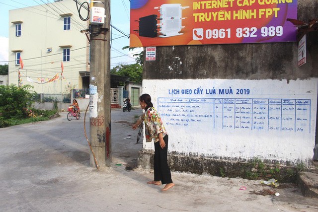 Vị trí Đình cũ (cạnh ngã ba) thuộc khu Phượng Hoàng Thượng - nơi chị Loan, chị Thú phát hiện bé gái bỏ rơi. Ảnh: Đ.Tùy