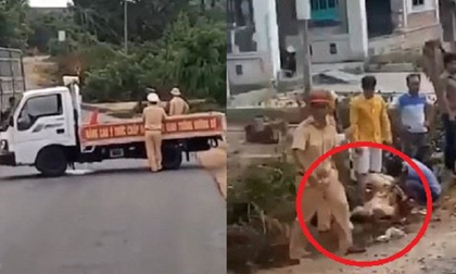 Mức án nào cho tài xế chở gỗ lậu tông xe, hất văng đại úy CSGT?