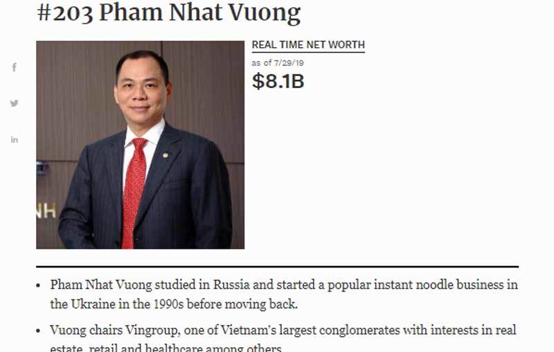 10 ngày gần 800 triệu USD, tỷ phú Phạm Nhật Vượng thêm ô tô mới