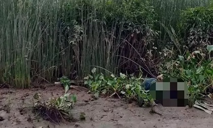 Bàng hoàng phát hiện thi thể bé trai nằm ở bờ sông
