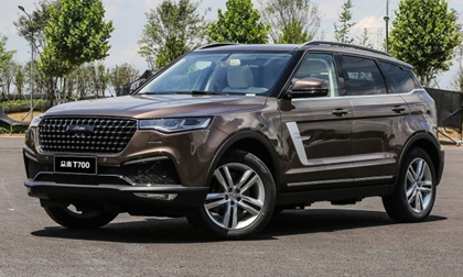 Lắp ở Việt Nam, ô tô Tàu giảm mạnh, 450 triệu 1 con SUV long lanh