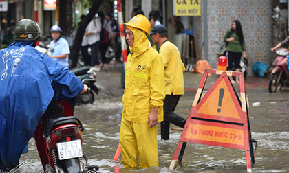 Dự báo thời tiết 3/8: Miền Bắc mưa như trút, nguy cơ ngập nhiều nơi