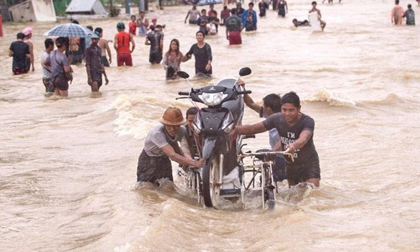 Lũ lụt tại Myanmar: 59 người thiệt mạng do lở đất