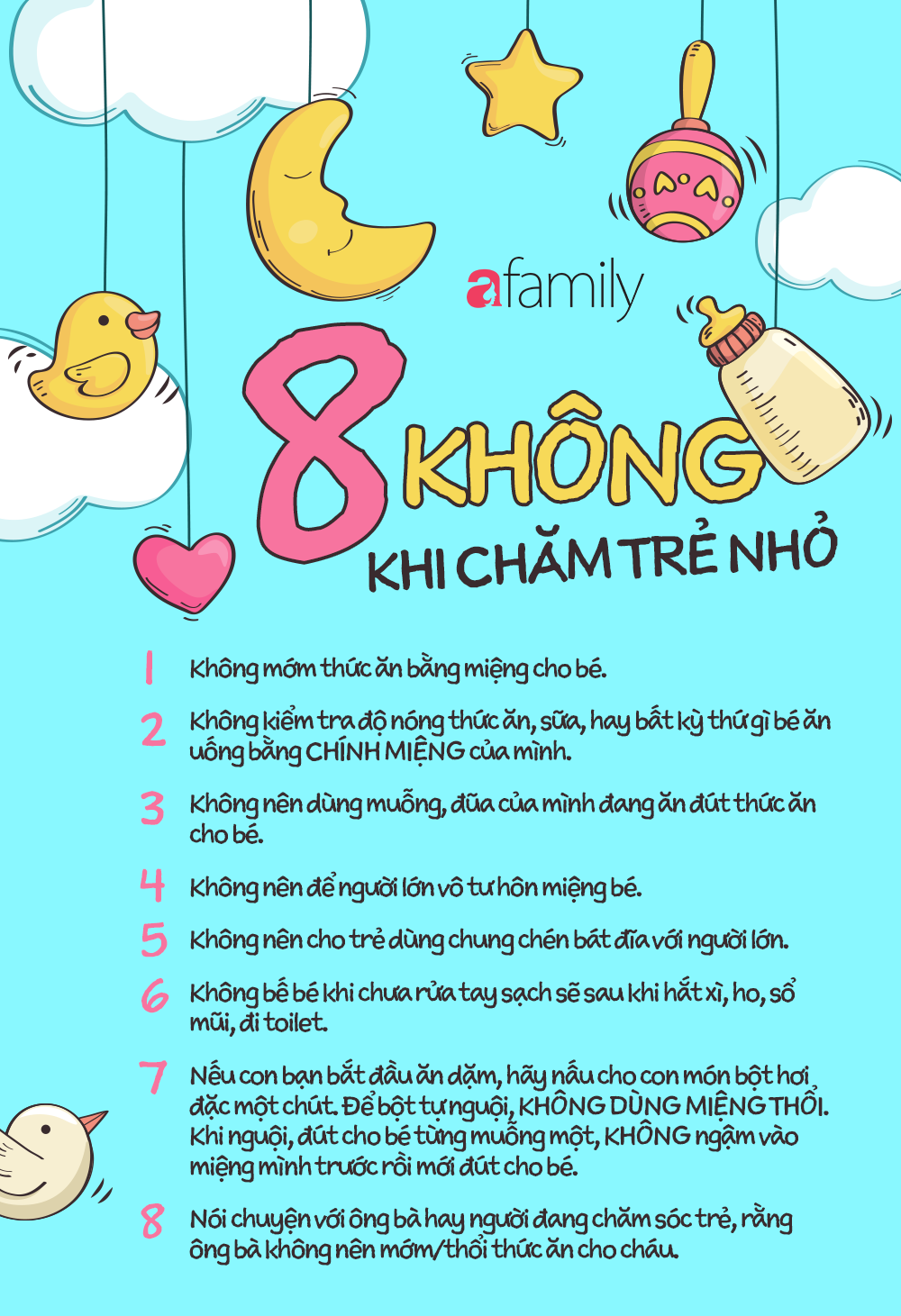 Chỉ một hành động mớm, thổi thức ăn của người lớn cũng mang theo hàng triệu vi khuẩn cho trẻ - 4