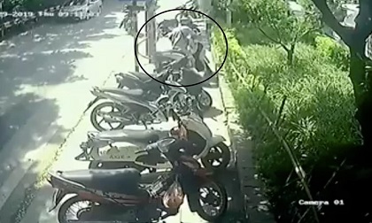 Trộm bẻ khóa, cuỗm SH sau 5 giây