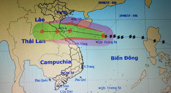 Áp thấp sắp thành bão cách Hoàng Sa 740km, những thành phố nào có thể ngập lụt?