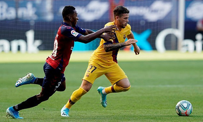 Messi tiếp tục vắng mặt, Barca bị cầm hòa trên sân Osasuna