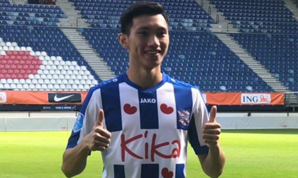 Đoàn Văn Hậu chính thức ra mắt CLB Heerenveen, khoác áo số 15