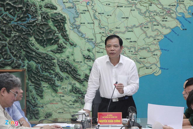 'Ap thap nhiet doi tren dat lien Trung Bo co dien bien di thuong' hinh anh 1 