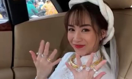 Con gái Minh Nhựa khoe đám cưới, thông báo 'chính thức lấy chồng rồi'