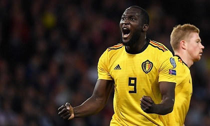 Lukaku khơi mào, Bỉ vùi dập Scotland