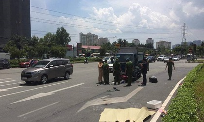 Người phụ nữ bị xe tải tông văng hơn 5m chết thương tâm ở Sài Gòn