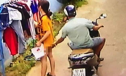 Tìm ra nam thanh niên chạy xe máy sàm sỡ cô gái đang phơi đồ giữa ban ngày