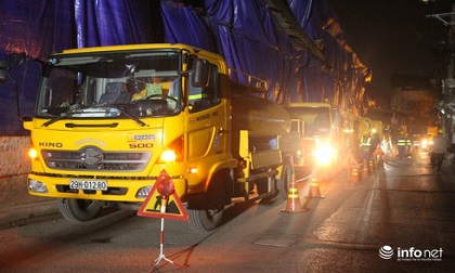 Xuyên đêm hút bùn, khơi thông hệ thống thoát nước quanh Công ty Rạng Đông