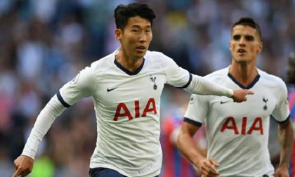 Son Heung-min mở tài khoản, Tottenham Hotspur vùi dập Crystal Palace