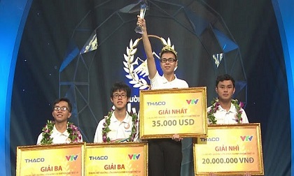 Trần Thế Trung giành vòng nguyệt quế Olympia năm 2019