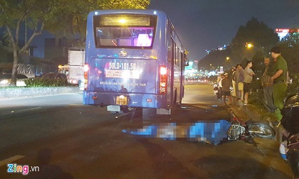 Va chạm với xe buýt, nam thanh niên tử vong ở Sài Gòn