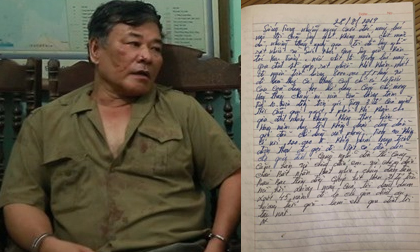 Xôn xao lá thư của nghi phạm để lại trước khi sát hại cả nhà em gái: 'Càng nghĩ càng căm hận vợ chồng đứa cháu, làm cho gia đình tôi tan nát'