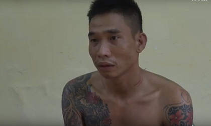 'Ngáo đá' khống chế vợ con, đâm trọng thương Phó trưởng Công an xã
