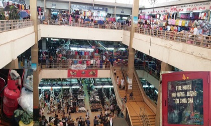 Sau vụ cháy Công ty Rạng Đông: Nơm nớp nỗi lo cháy lan, cháy om ở các chợ thời trang Hà Nội