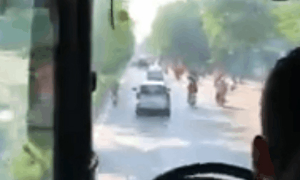 Tài xế xe Morning khai lý do không nhường đường cho xe cảnh sát đi chữa cháy ở chợ Tó