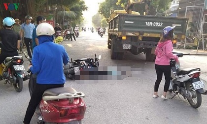 Va chạm với xe tải, người phụ nữ tử vong tại chỗ