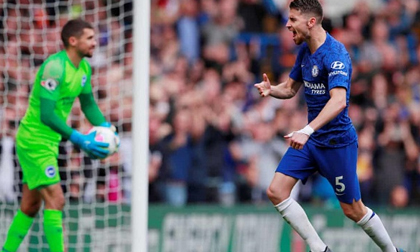Jorginho đá penalty thành công, Chelsea lần đầu giữ sạch lưới dưới thời Lampard