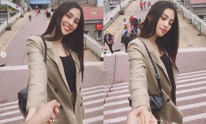 Khoe ảnh 'cùng anh đi khắp thế gian', Hoa hậu Việt Nam Trần Tiểu Vy đã có bạn trai?