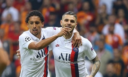 Icardi 'mở tài khoản' giúp PSG giữ mạch toàn thắng