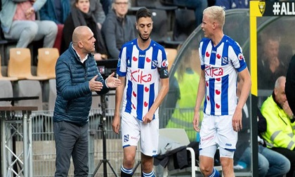 Văn Hậu hết cơ hội đá chính cùng Heerenveen trận tới