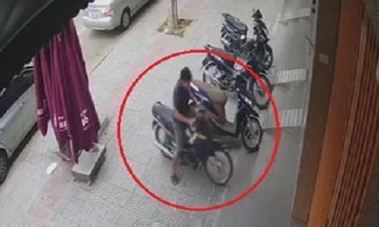 Bị trộm xe máy ở Đà Nẵng do quên rút chìa khoá