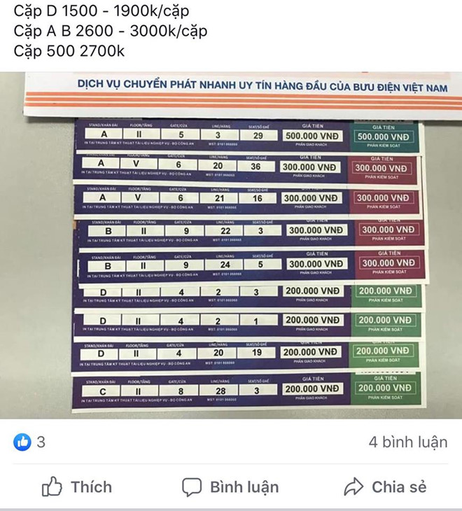 Cap ve ‘cho den’ tran Viet Nam - Malaysia gia ngang mot chi vang hinh anh 1 
