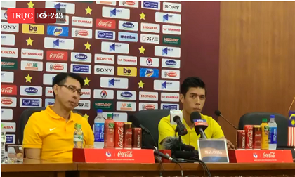 Họp báo trước trận Việt Nam vs Malaysia: HLV Tan Cheng Hoe nói gì?
