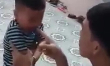Người cha liên tục tát vào mặt bé 2 tuổi, vì nghi ngờ không phải con mình